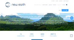 Desktop Screenshot of newearthnation.org